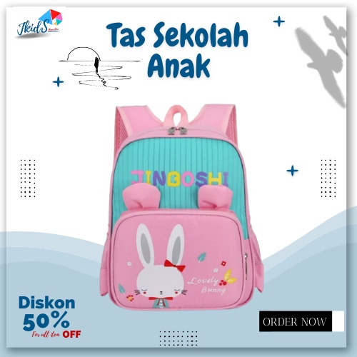 ️▫️BISA COD▫️️ Tas Sekolah Anak Perempuan / Tas Ransel Anak Perempuan / Tas Anak Anak Perempuan Tas 