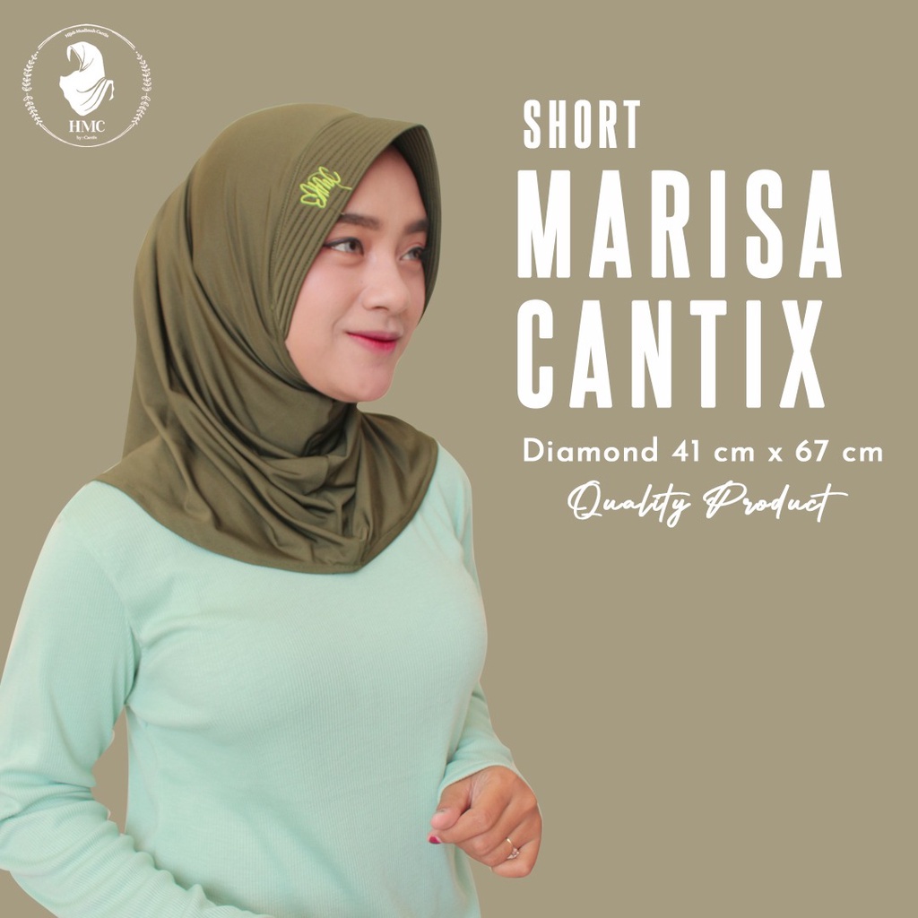 Jilbab Sport Murah Hijab Olahraga Bergo Jersey Instant Premium || Hijab volly-3