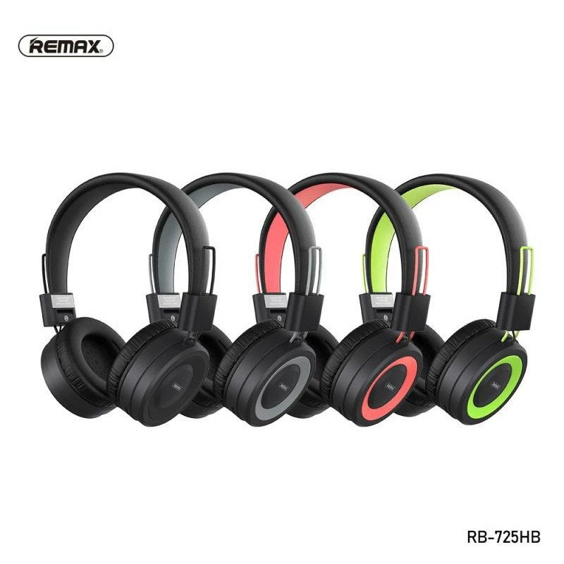 REMAX HEADSET BLUETOOTH RB-725 HEADPHONE WIRELESS