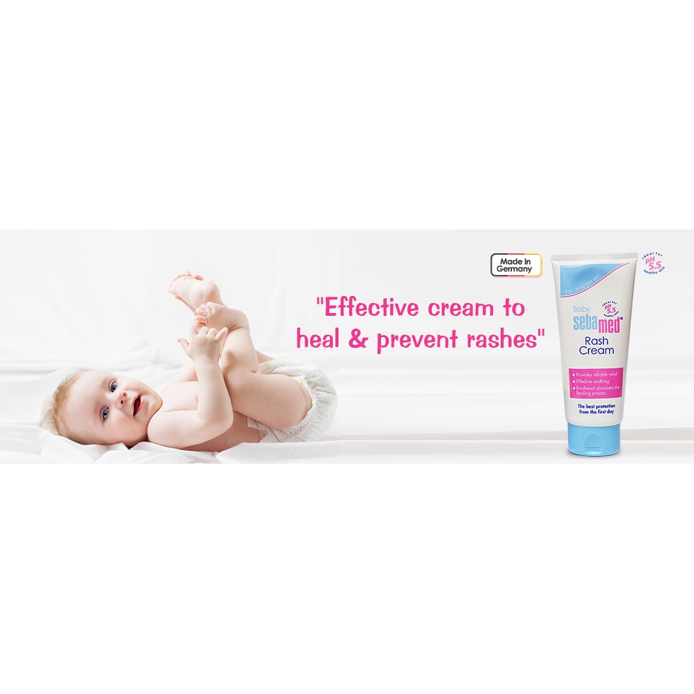 Sebamed Diaper Rash Cream 100ml | Baby Diaper Krim Ruam Bayi 100 ml