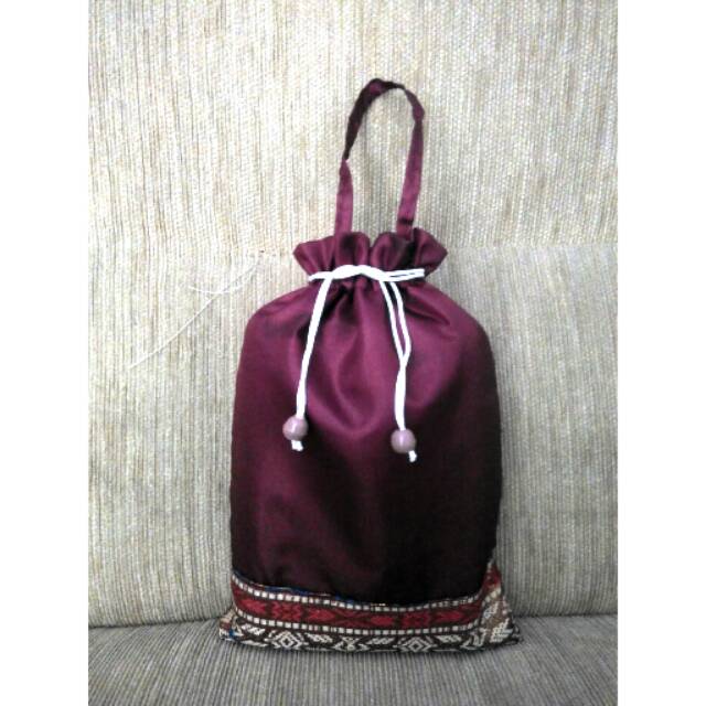 

Tas Yasin Songket + Mika + kertas ucapan