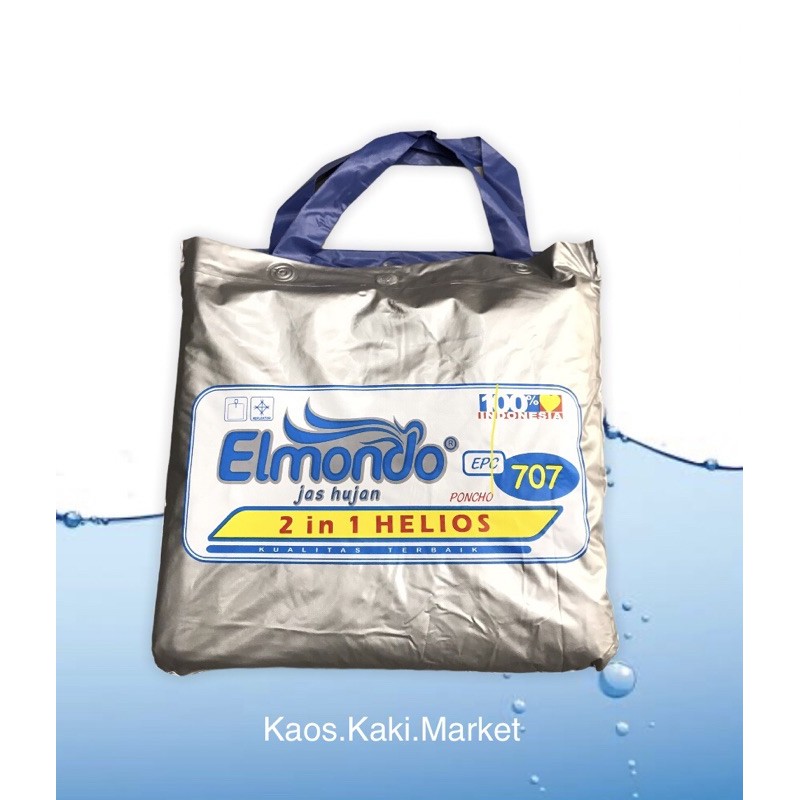 Mantel Hujan 2 Kepala Elmondo 2in1 Helios 707