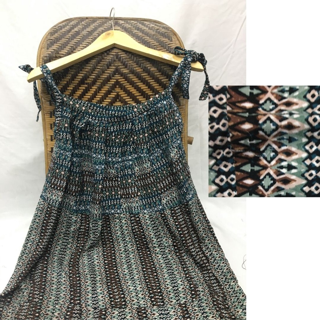 Daster Sambung Viral PART 2 - Daster Payung - Daster Perca - Daster Busui Rayon-green etnik tl