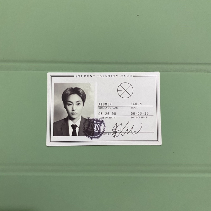 OFFICIAL PC EXO Xiumin WOLF