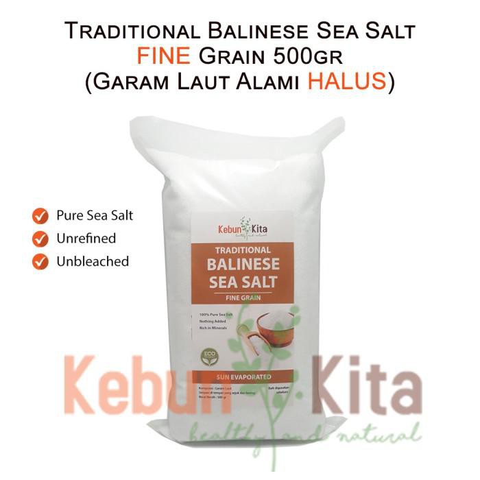 

Traditional Balinese Sea Salt 500Gr ( Garam Laut Alami )
