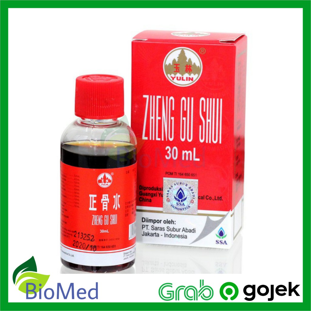 ZHENG GU SHUI 30 ml - Untuk Patah Tulang Sendi Keseleo Rematik Pegal