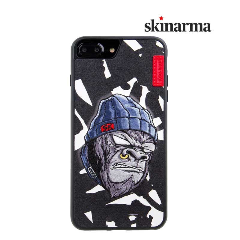 Skinarma - Kemono Saru Leather - Case / Casing iPhone XS Max / 8 Plus / 7 Plus - White