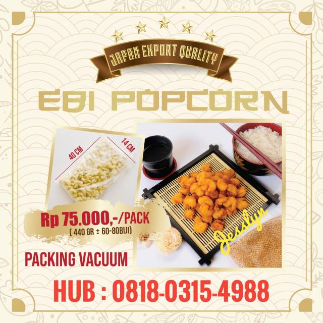

Ebi Popcorn / Frozen Food