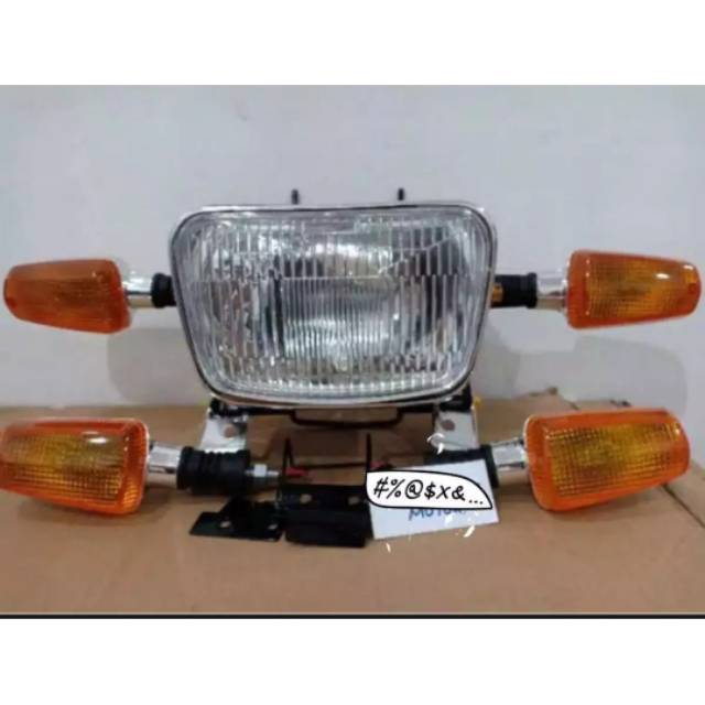 Lampu depan rx king set