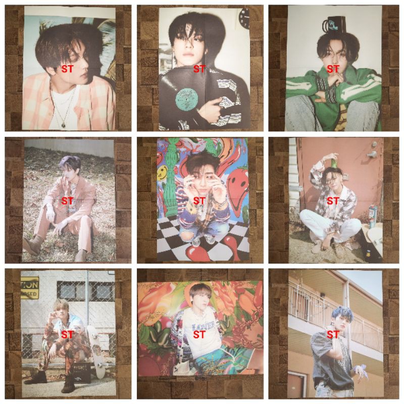 NCT Dream Official Folded Poster Member Album Hot Sauce Photobook Jaemin Jeno Mark Haechan Renjun