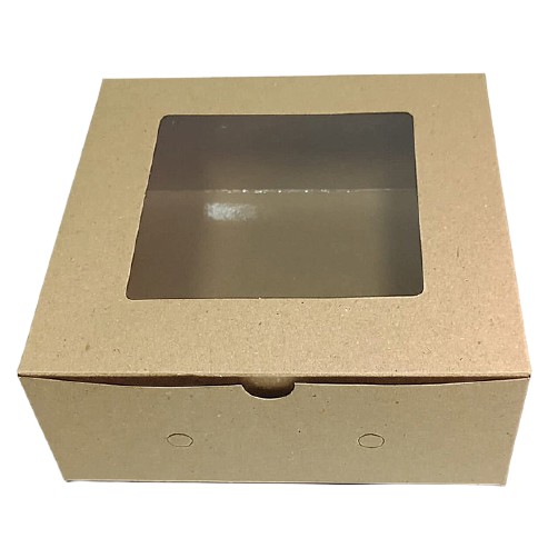 

Dus Kue Laminasi Brown Kraft 20x20x8 isi 10pcs