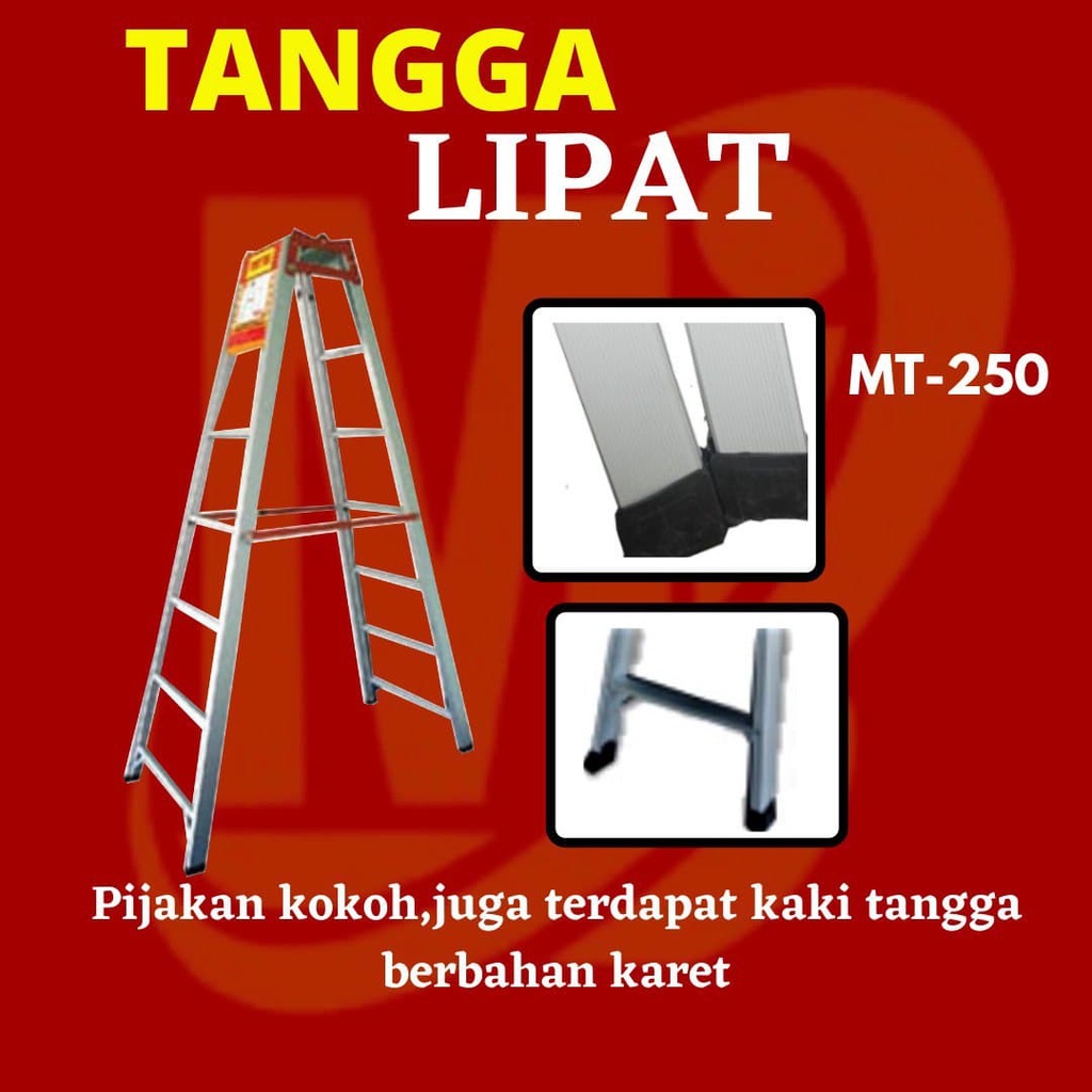 Tangga Lipat Aluminium MASTAH 250 CM