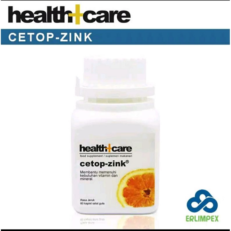 HEALTH+CARE Cetop zink multivitamin covit isi 60 kap (BEST SELLER)