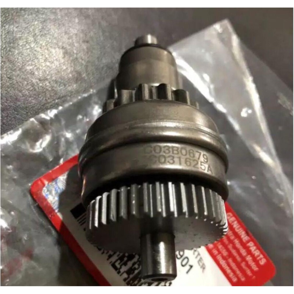 GRANAT GIGI PINION STARTER GEAR ASSY HONDA VARIO 110 KARBU BEAT FI F1 SCOOPY SPACY- KVB