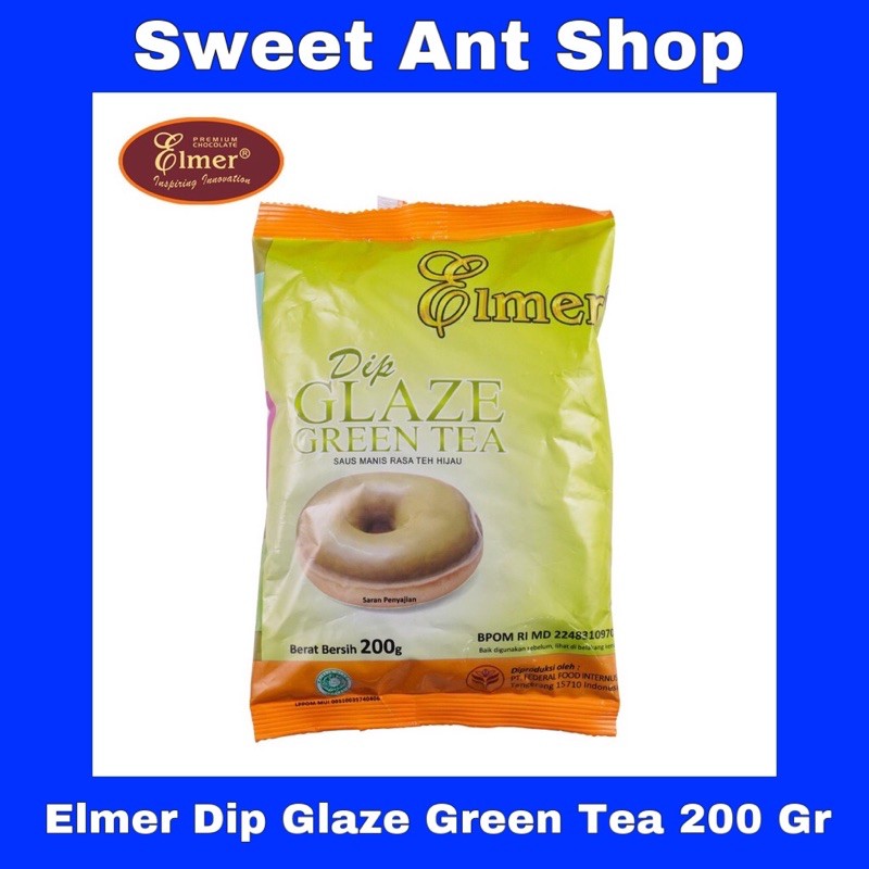 Elmer Dip Glaze Green Tea 200 Gr