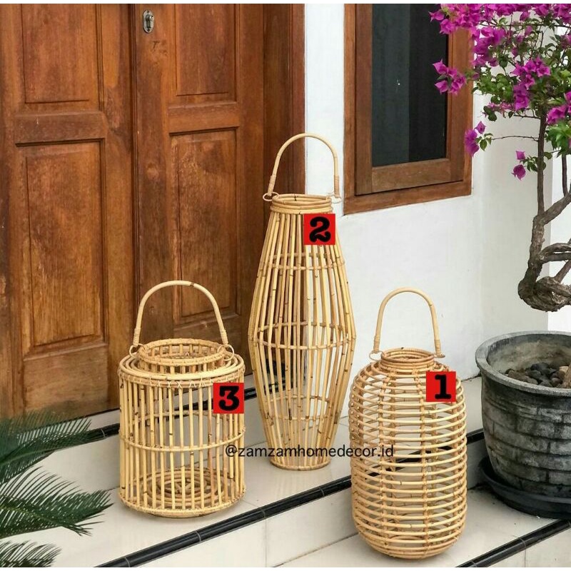 lampion rotan