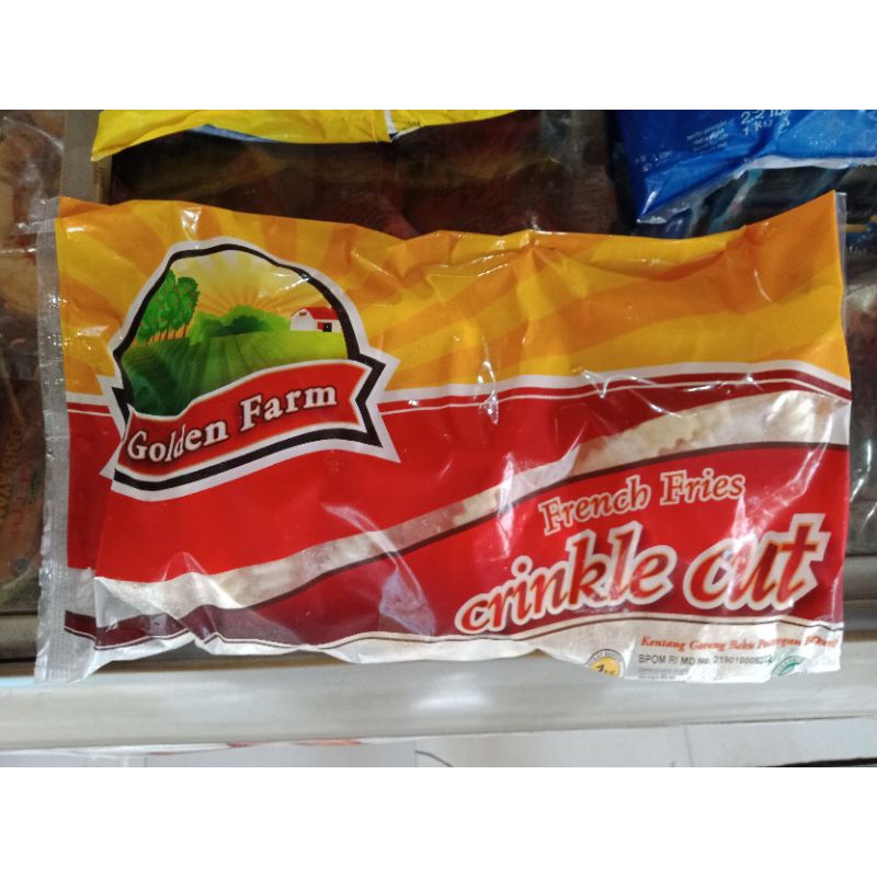 

Golden Farm Kentang Goreng Beku 1 Kg