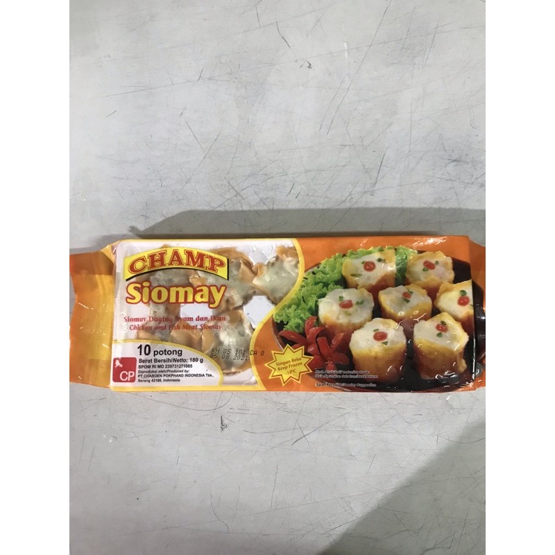 

Champ Siomay 180g isi 10pcs