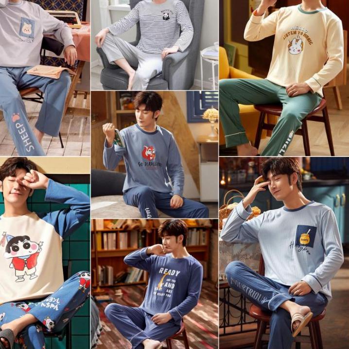 Kejutan disini--stelan piyama pria dewasa import / piyama laki-laki / piyama import premium / grosir