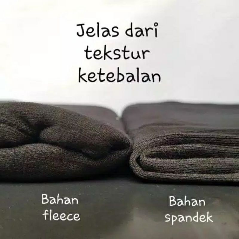 Legging Premium Fleece Super Tebal Import Fit S-XXL