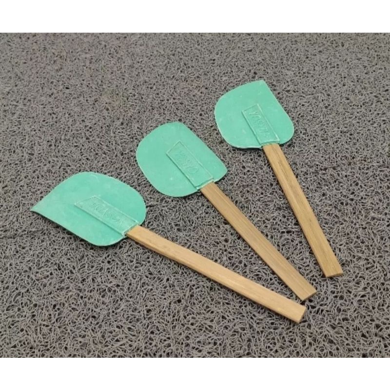 3 BUAH SPATULA SODET / LEMET KARET SILIKON