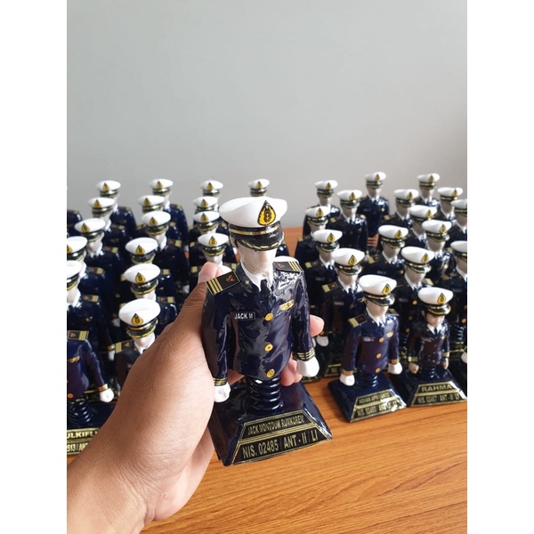MINIATUR PATUNG PDU PELAYARAN,TNI,POLRI DAN LAIN-LAIN
