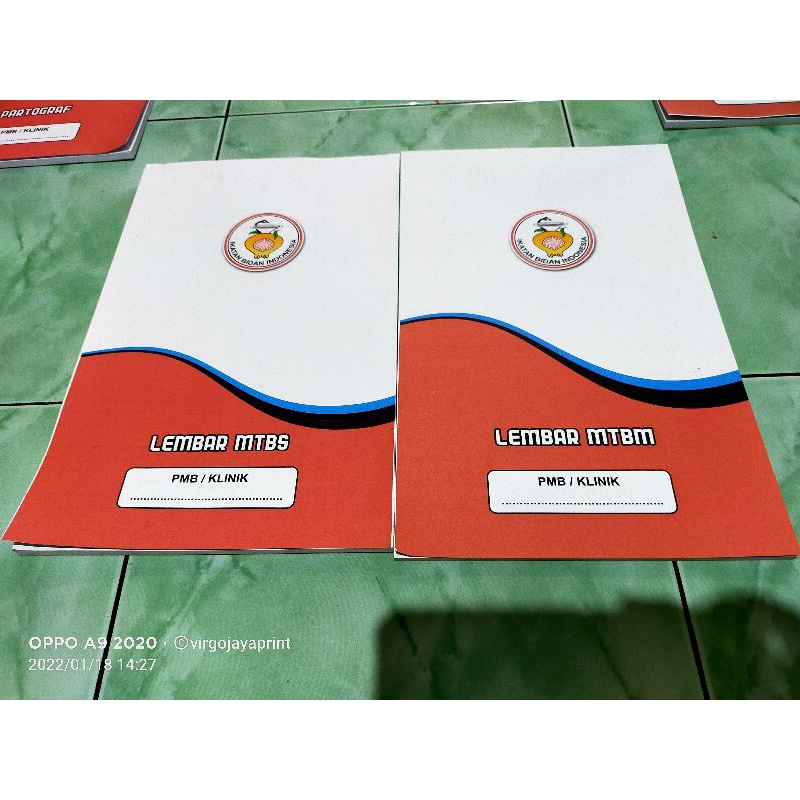 

FORMULIR MTBS & MTBM (satu paket 2 buku)