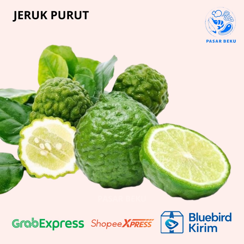 Jeruk Purut Limau Puruik 250 Gram Asam Sundai Padang