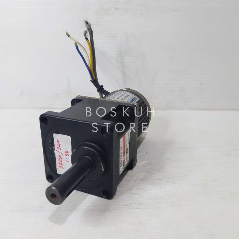 Dc Motor Gearbox 200W Ratio 1:25 Dc 24V 2400 Rpm