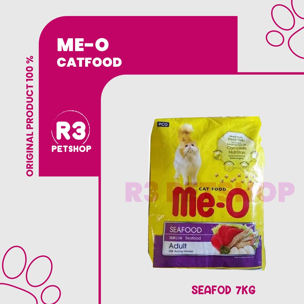 Makanan Kucing kering murah Premium MEO 7kg All Varian khusus GRAB GOSEND