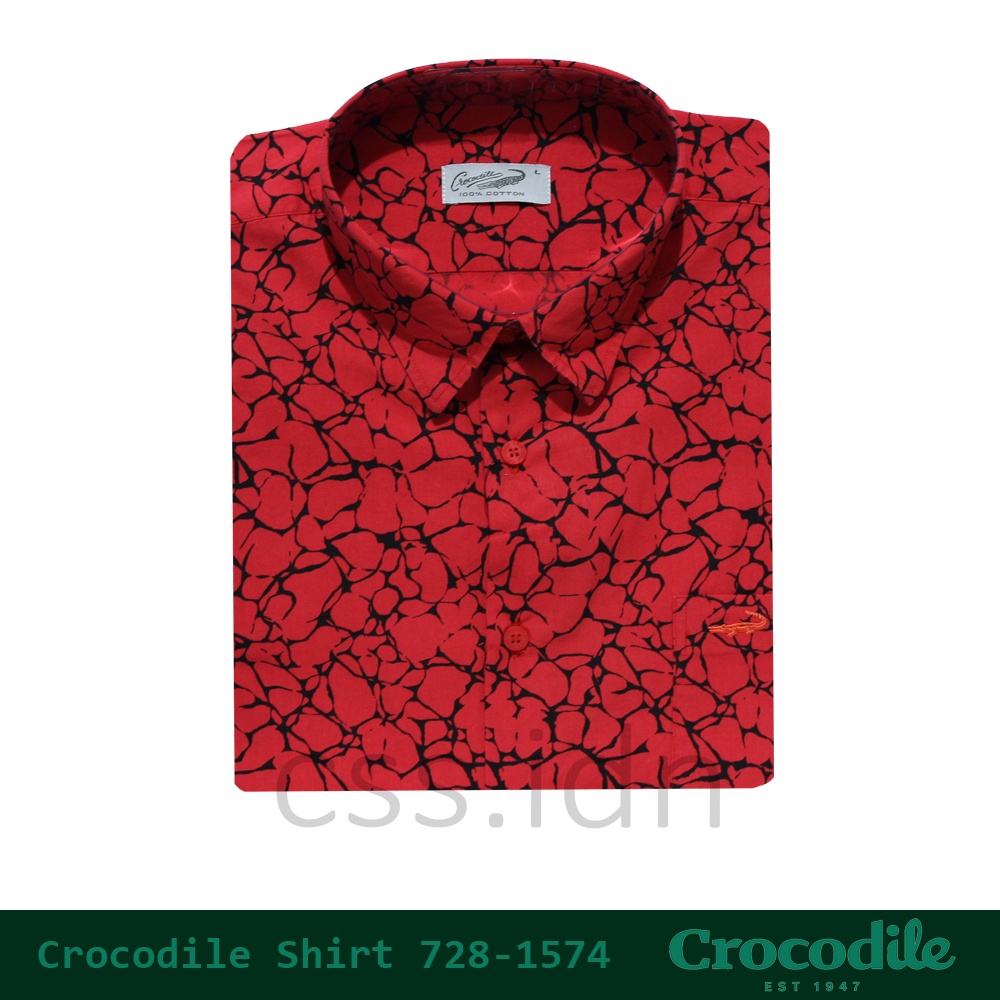 Kemeja Pria Lengan Pendek Crocodile 728-1574