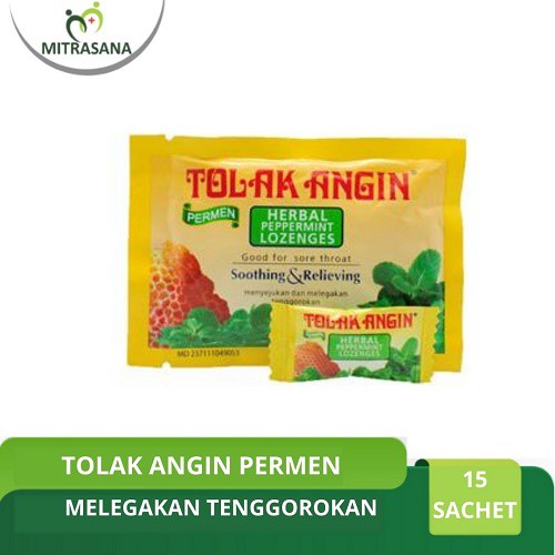 

Tolak Angin Permen Sachet