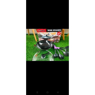 wajan enamel hc