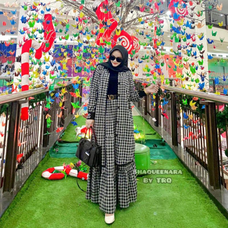 ONE SET ROK TUNIK UMPAK