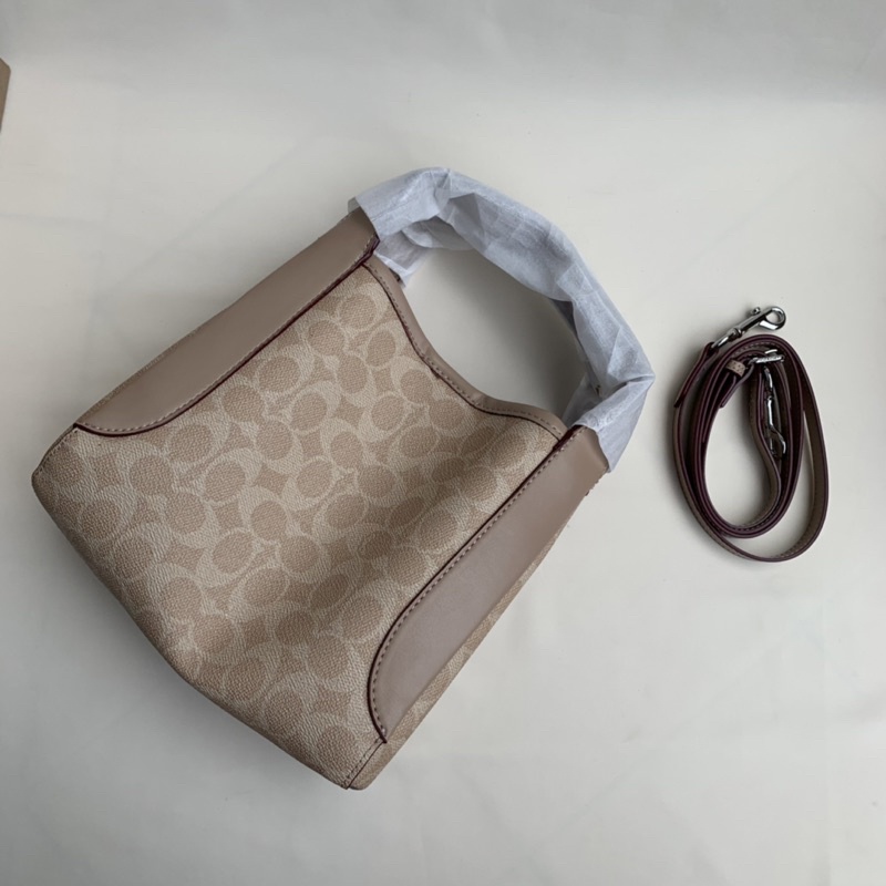 Coach Hadley Hobo 21 In Signature Canvas (79251)