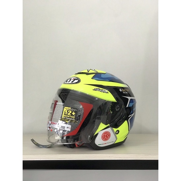 HELM KYT KYOTO 2 SE ALEIX ESPARGARO REPLICA BLUE - KYOTO SE DOUBLE VISOR
