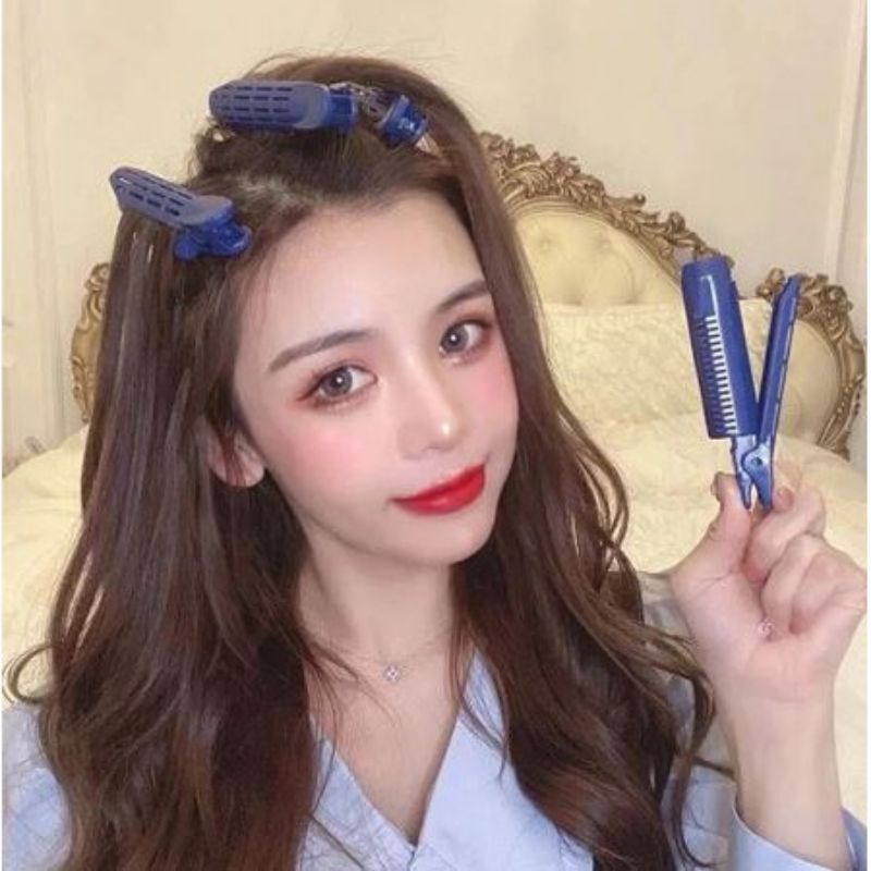 Roll Rambut Jepit Korea Hair - Gulung Jepitan Clip Volumizing Hair Poni Roller Blow