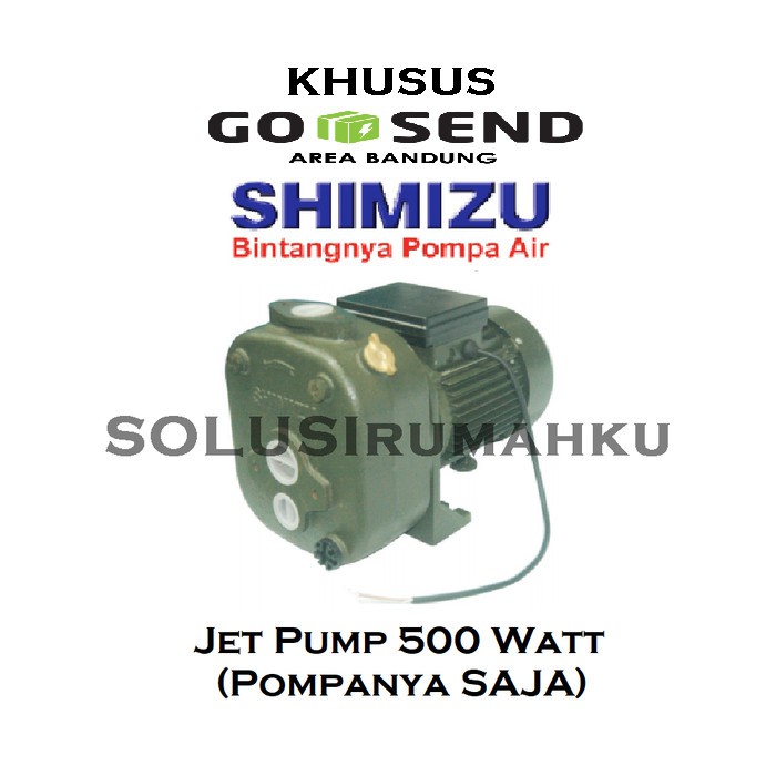 POMPANYA SAJA Pompa Shimizu PC 503 Bit Jet Pump 500 Watt Pompa Jet