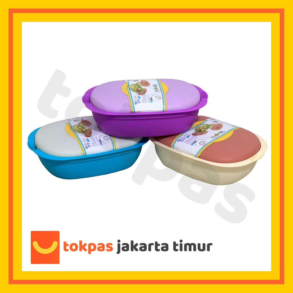 Wadah Makan / Wadah Saji Verona 7684 Green Leaf