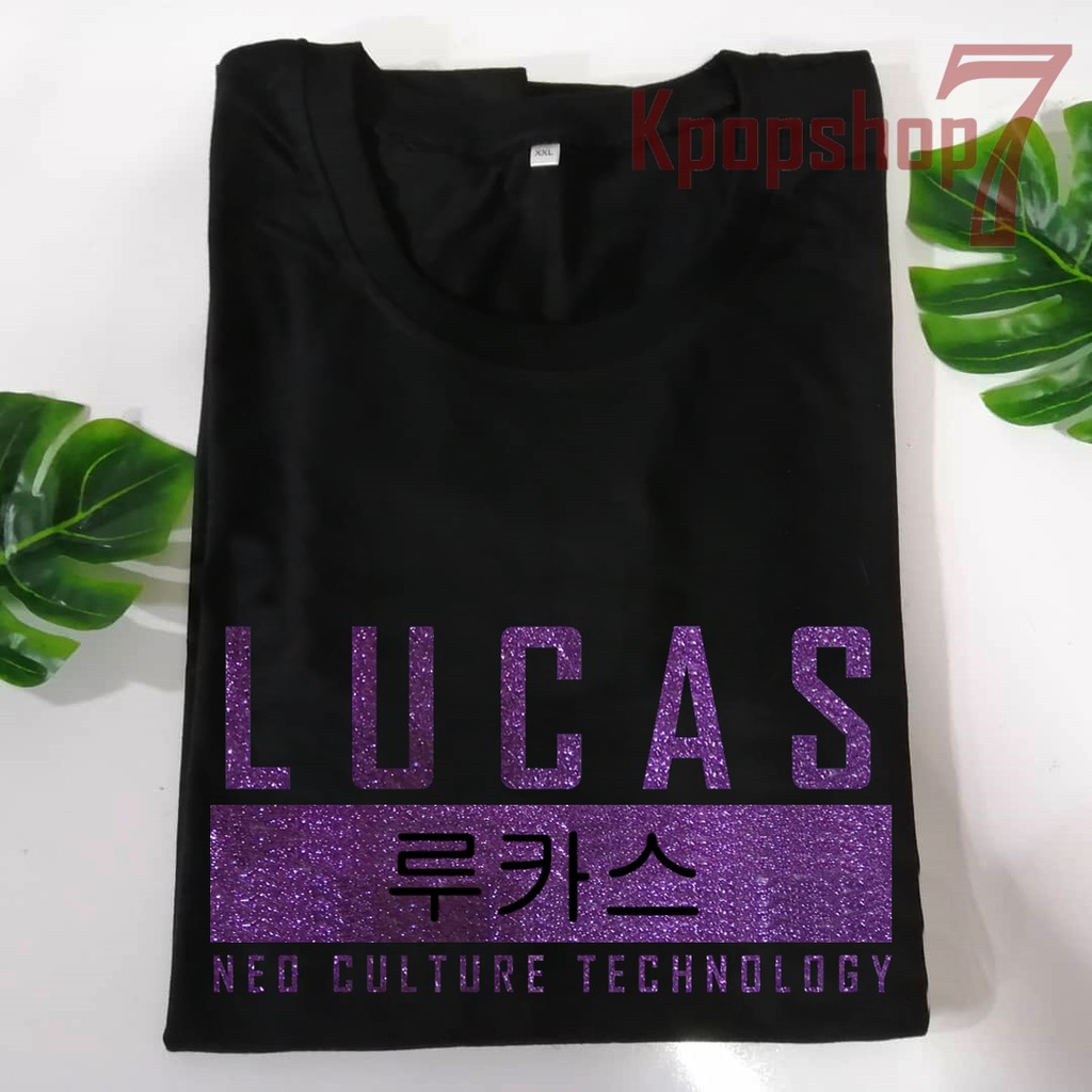 Baju nct kaos nct tshirt nct glitter block