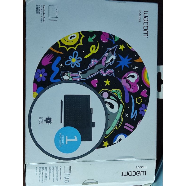 WACOM INTUOS CTL-4100 | small | Hitam/black | bekas/second