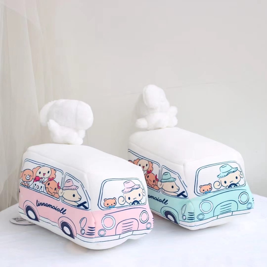 Boneka Bus Cinnamoroll bahan Plush