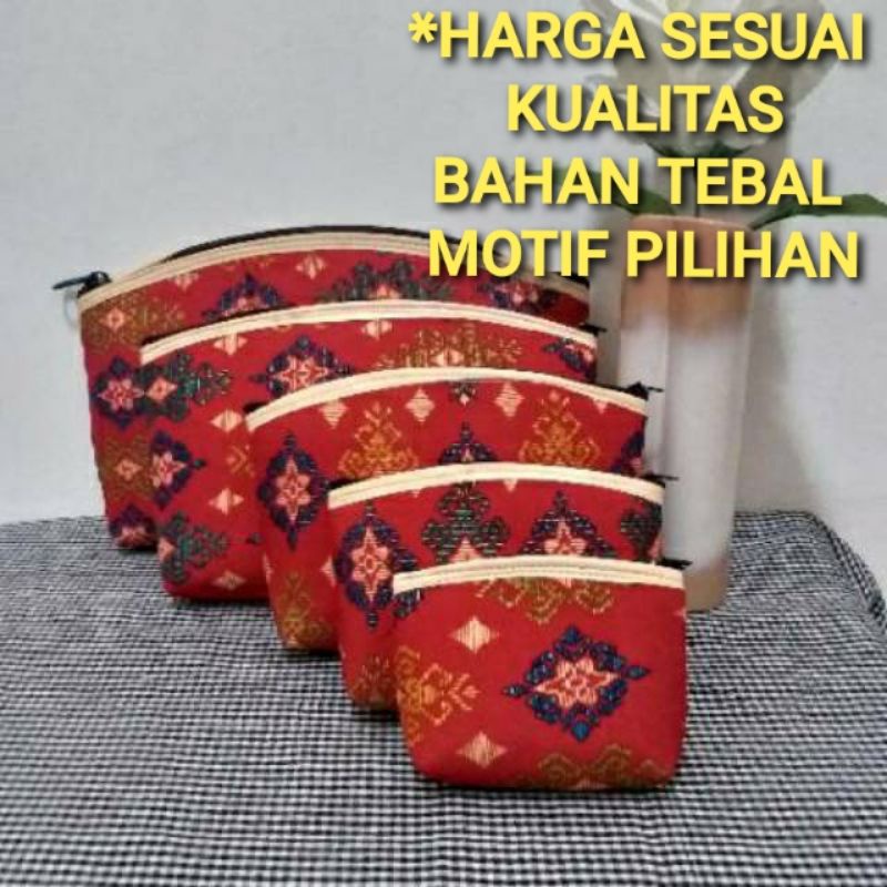 DOMPET BERANAK 5,SOUVENIR PERNIKAHAN DOMPET BATIK BERANAK,DOMPET BATIK KHAS JOGJA,SOUVENIR DOMPET BE