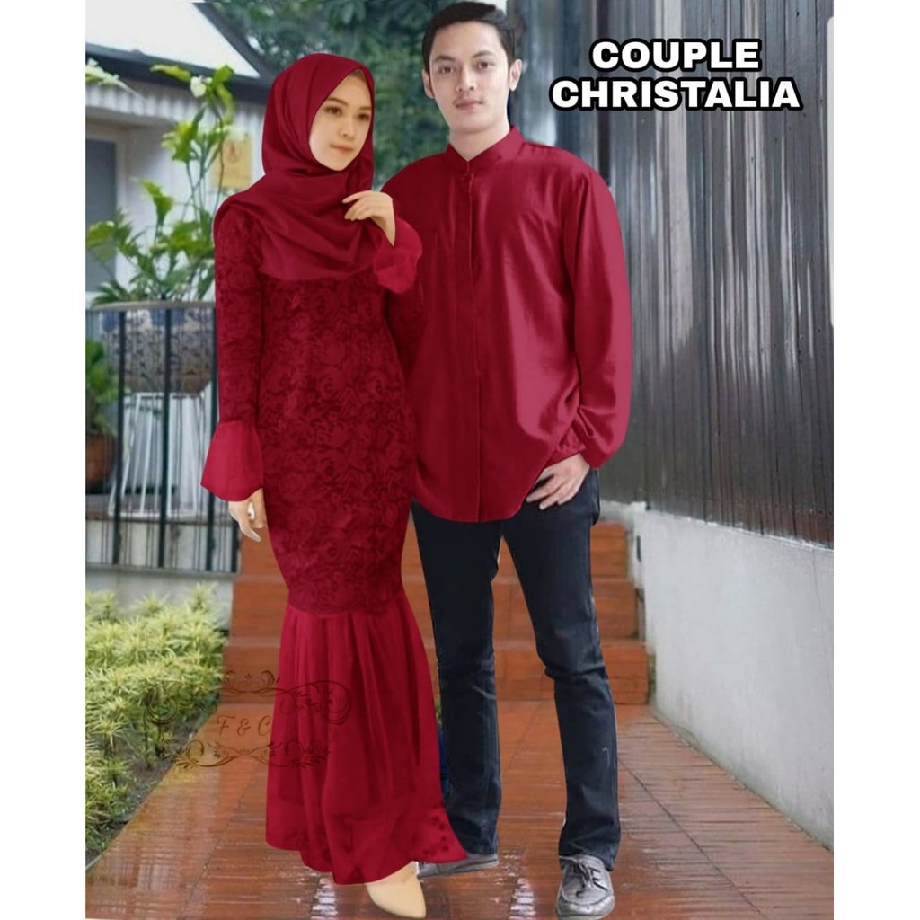 CP MAXI CHRISTALIA fE / COUPLE CHRISTALIA BRUKAT SIZE L-XL-XXL JUMBO