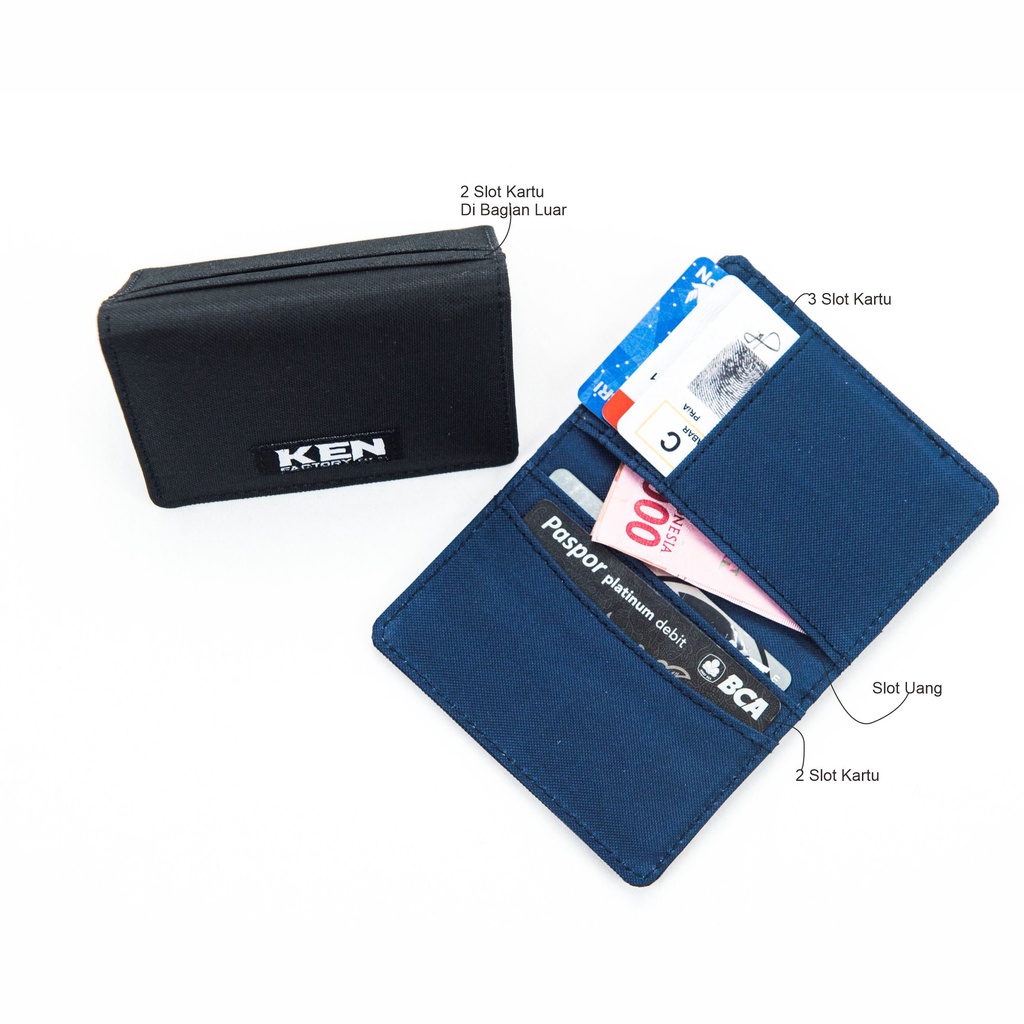 Dompet Kartu // Card Holder Motif Printing // Dompet Wanita // KENFACTORY