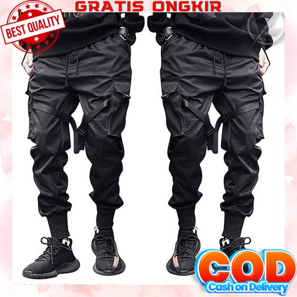 Joger Pria Surfing Distro Premium Training Jogger Trackpant Panjang Clana Olahraga Pria Kekinian Cel