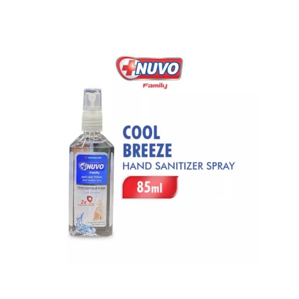 Nuvo Hand Sanitizer SPRAY 85ml