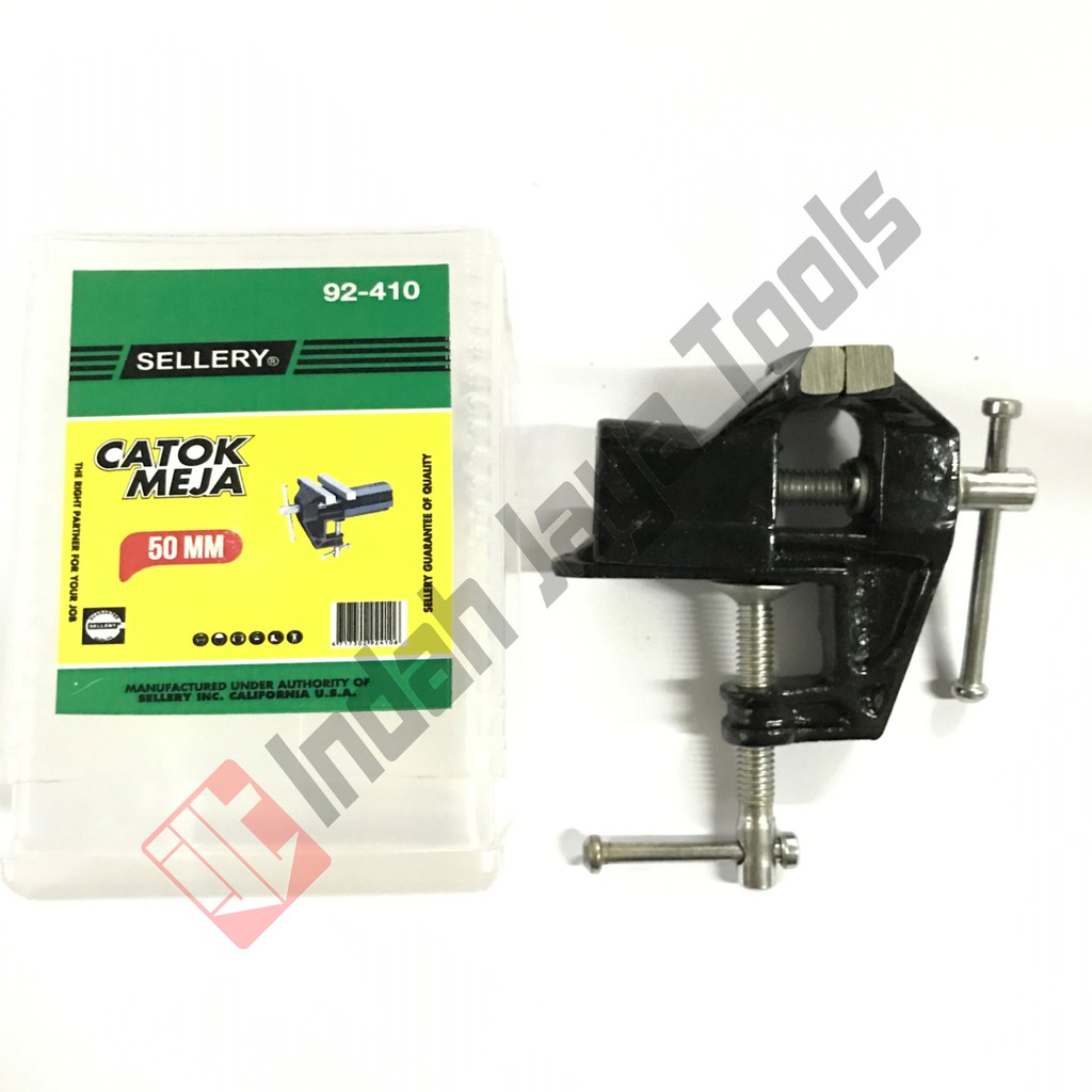 SELLERY Catok Meja 50 mm 2 Inch - Bench Vise Ragum Clamp Mini Hobby