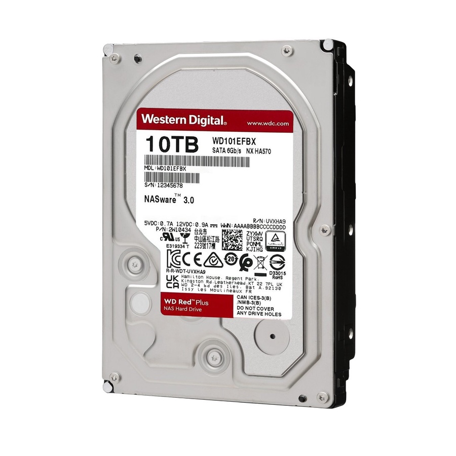 Hardisk WD RED 10TB 3.5 Inch SATA HDD 10TB