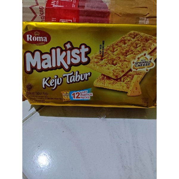 

BISKUIT ROMA MALKIST KEJU TABUR 132gr